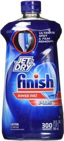 img 2 attached to 🌟 Enhanced 32 Fl Oz Jet-Dry Plus Dishwasher Rinse Aid for Optimum Results in Spotless Dishes