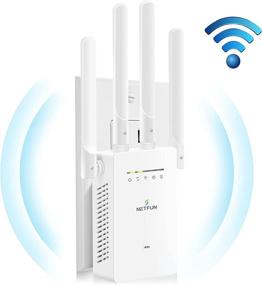 img 4 attached to 📶 【2021 Updated】 WiFi Extender - Range Extender to Boost Wireless Internet Coverage for up to 3500 sq.ft & 30+ Devices with Ethernet Port - Extend Home Device Connectivity for Better WiFi Access