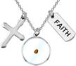 earrings christian religious inspirational necklace logo