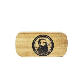 img 1 attached to Optimize your Beard Care Routine with Professor Fuzzworthy's DELUXE Beard Brush – 100% Boar Bristle, Ideal Men's Grooming Tool for a Softer, Fluffier Beard – Boosts Growth Naturally – Features a Sustainable Bamboo Wood Handle