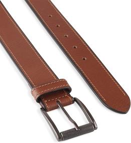 img 2 attached to Casual Leather Super Grain Comfort Men's Accessories for Belts