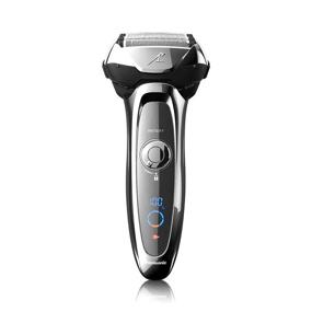 img 4 attached to 💈 Panasonic Arc5 Electric Shaver for Men, 5-Blade Cordless with Shave Sensor Technology, Wet/Dry Convenience - ES-LV65-S