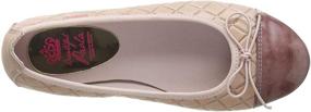 img 1 attached to 🩰 Paola Pink Ballet Flat Shoes for Active Girls - Ideal for Athletics