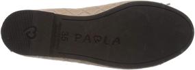 img 2 attached to 🩰 Paola Pink Ballet Flat Shoes for Active Girls - Ideal for Athletics