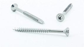 img 2 attached to 🦅 Eagle Claw Stainless Steel Screws 350 - Size 4 - 2lb