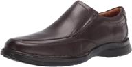 exceptional quality clarks mens kempton loafer leather shoes for men logo