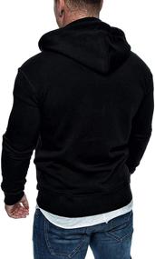 img 1 attached to Full Zip Fashion Hoodies Casual Sweatshirts
