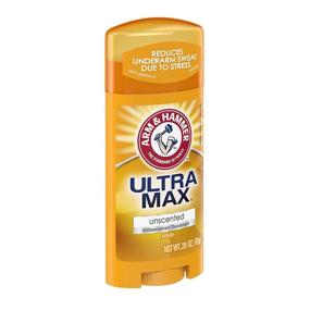 img 1 attached to 💪 ARM &amp; HAMMER ULTRAMAX Unscented Anti-Perspirant Deodorant Solid - 2.60 oz (Pack of 2)