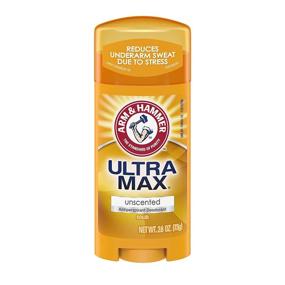 img 3 attached to 💪 ARM &amp; HAMMER ULTRAMAX Unscented Anti-Perspirant Deodorant Solid - 2.60 oz (Pack of 2)