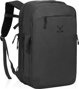 img 4 attached to Hynes Eagle Compressible Weekender Overnight Backpacks for Laptop Backpacks