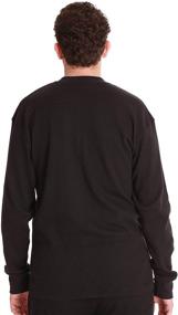 img 1 attached to Charcoal Followme Thermal Henley 55907 CHR L