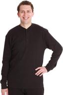 charcoal followme thermal henley 55907 chr l logo