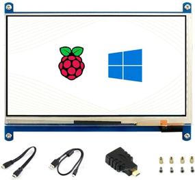 img 3 attached to 7-дюймовый HDMI IPS емкостный сенсорный экран 1024×600 монитор для Raspberry Pi 4B/3B+/3B/2B/B+/A+/Zero, BeagleBone Black, Windows 10/8.1/8/7