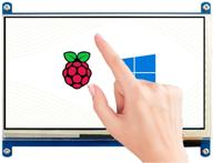 7-дюймовый hdmi ips емкостный сенсорный экран 1024×600 монитор для raspberry pi 4b/3b+/3b/2b/b+/a+/zero, beaglebone black, windows 10/8.1/8/7 логотип