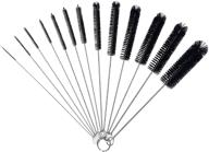 🧹 versatile cleaning brushes: ledouze straw cleaner brush pack - ideal for drinking straws, bottles, keyboards, jewelry, and pipes logo