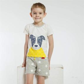 img 3 attached to 👕 IjnUhb Toddler Clothes Cartoon T Shirt: Stylish Boys' Clothing Selection