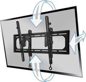 img 2 attached to 📺 Enhanced BLT2-B1 Black Tilting TV Wall Mount: Perfect fit for 42" to 90" Flat-Panel TVs - Premium Series