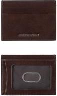 👜 premium johnston murphy weekender wallet leather: sleek, stylish, and versatile logo