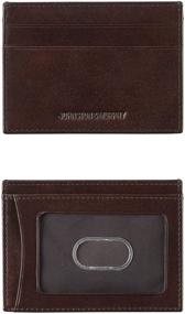 img 1 attached to 👜 Premium Johnston Murphy Weekender Wallet Leather: Sleek, Stylish, and Versatile