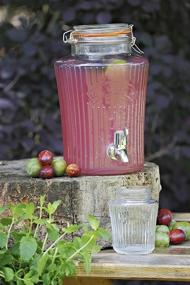 img 1 attached to 🍹 2 Gallon Kilner Vintage Glassware Dispenser