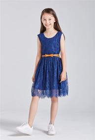 img 1 attached to 👧 Kids Casual Flower Girl Dress - Girls' Lace Dress