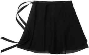 img 1 attached to Agoky Chiffon Ballet Georgette Skirts Women's Clothing