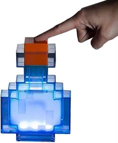img 4 attached to Minecraft Potion Bottle Lamp: 7 Inch Night Light with Color-Changing LED