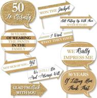 🎉 funny we still do - 50th wedding anniversary - anniversary party photo booth props kit - 10 piece set logo