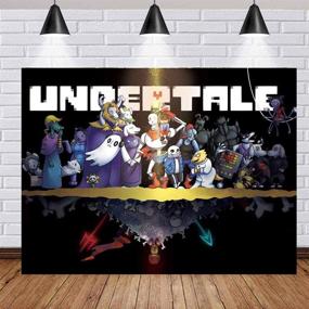 img 2 attached to Undertale Backdrop Background Birthday Decorations