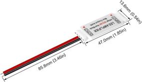 img 3 attached to 🌈 BTF-LIGHTING 3PCS RGB/RGBW LED Strip Mini Amplifier Controller: Enhance Your DC12V/DC24V 5050SMD LED Strip Experience!