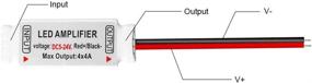img 2 attached to 🌈 BTF-LIGHTING 3PCS RGB/RGBW LED Strip Mini Amplifier Controller: Enhance Your DC12V/DC24V 5050SMD LED Strip Experience!