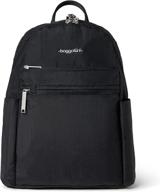 secure and stylish: baggallini anti theft vacation backpack black – perfect casual daypacks logo