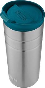 img 2 attached to 🍶 Rubbermaid Leak Proof Flip Lid Thermal Bottle: 16 oz., Lagoon - Ultimate Insulation for On-the-Go Hydration