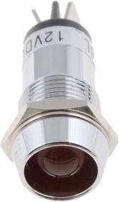 img 1 attached to 🔴 Dorman 84926 Ultra Bright Red 9/16-inch LED Indicator Light for Enhanced Visibility