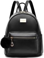 🎒 trendy leather satchel daypacks: women's fashion backpack, handbags, wallets & satchels logo