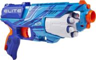ultimate nerf disruptor: rotating chamber with exclusive features logo
