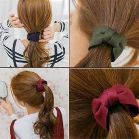 img 1 attached to Fashion Horsetail Accessories Ponytail Headwear