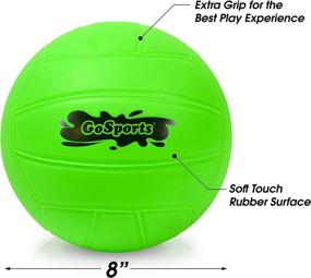 img 2 attached to 🏐 GoSports Water Volleyball 3 Pack: The Ultimate Fun for Pool and Lawn Volleyball Games