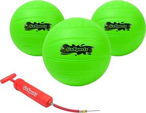 img 4 attached to 🏐 GoSports Water Volleyball 3 Pack: The Ultimate Fun for Pool and Lawn Volleyball Games