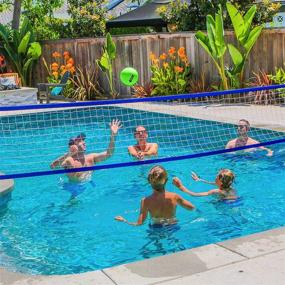 img 3 attached to 🏐 GoSports Water Volleyball 3 Pack: The Ultimate Fun for Pool and Lawn Volleyball Games