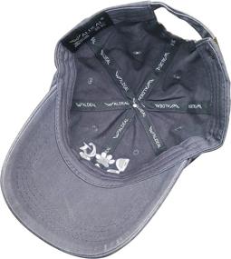 img 1 attached to 🧢 Stylish Dog Lover Hat: Waldeal Men's Dog Dad Washed Adjustable Baseball Cap