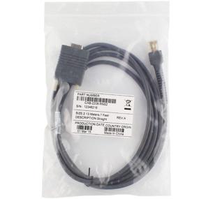 img 2 attached to 🔌 Motorola Symbol LS2208 DS4278 RS232 Serial Cable 6FT Straight RJ48 to DB9 - CBA-R01-S07PAR