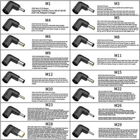 img 2 attached to 🔌 Anoak 90W Universal Laptop Charger with 3 USB Ports and 16 Tips - Compatible with HP, Samsung, Dell, Sony, Lenovo, ASUS, Acer, Toshiba, IBM, Fujitsu, Gateway Notebooks