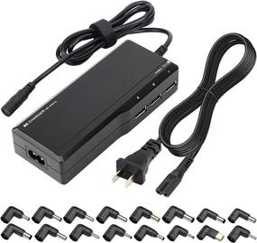 img 4 attached to 🔌 Anoak 90W Universal Laptop Charger with 3 USB Ports and 16 Tips - Compatible with HP, Samsung, Dell, Sony, Lenovo, ASUS, Acer, Toshiba, IBM, Fujitsu, Gateway Notebooks