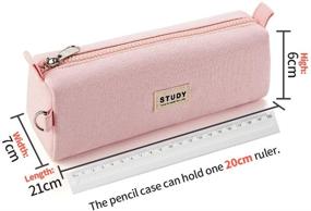 img 3 attached to 🖊️ KALIDI Pencil Case: Versatile Pen Bag & Stationery Organizer for Students and Offices