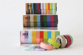 img 1 attached to 🎨 MT Washi Masking Tapes Set of 10, Cool Colors (SEO-Optimized MT10P004)