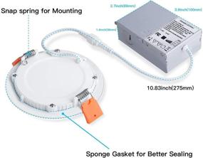 img 1 attached to 💡 Dimmable Ultra Thin Recessed Lighting Junction