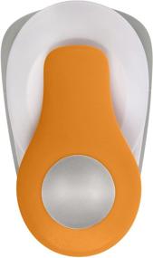 img 1 attached to 🔴 Fiskars X-Large Lever Punch: Perfect Circle Cutting Tool for Crafting and Scrapbooking