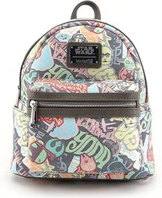 img 4 attached to 🎒 Pastel Stickers Classic Backpack by Loungefly