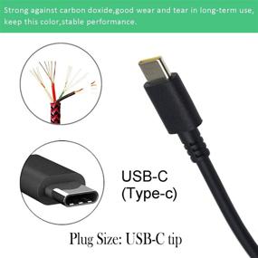 img 2 attached to 💪 Powerful 45W USB-C Laptop Charger for Lenovo Chromebook C340 S340 C330 S330 and More: The Ultimate AC Adapter